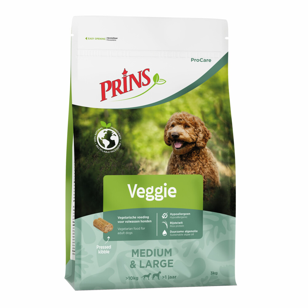 Prins ProCare Veggie Hondenvoer 12 kg