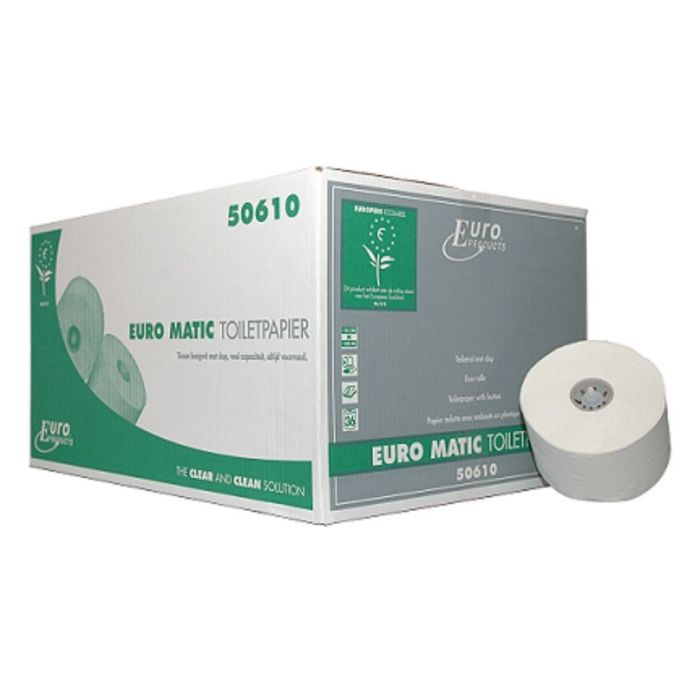 Toiletpapier 50610 36rollen Ecolabel doprol 2 laags 100 meter (P50610) VERNIEUWD ART 256010