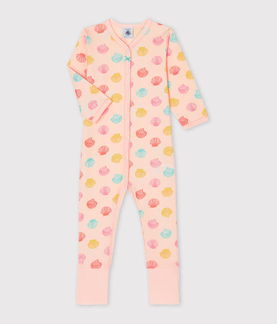Dors bien bébé fille en côte