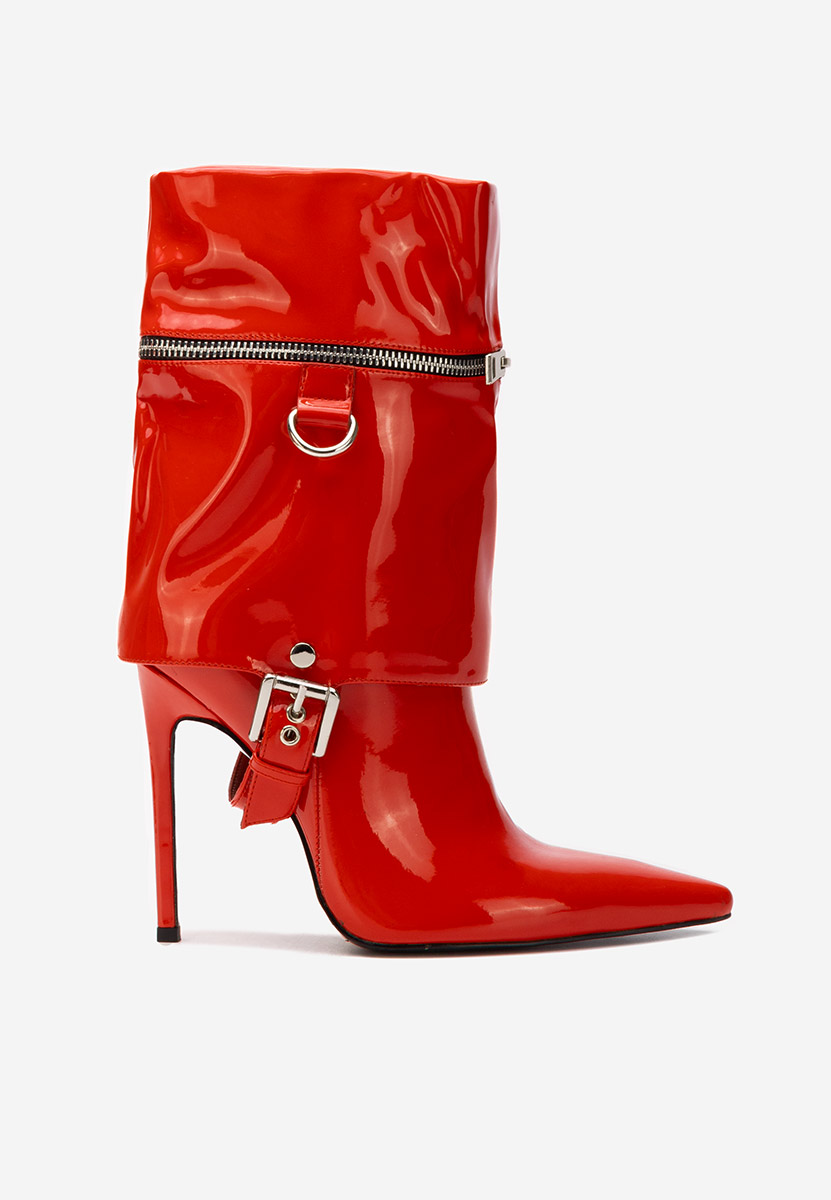 Bottes talons aiguilles rouges Kenyetta