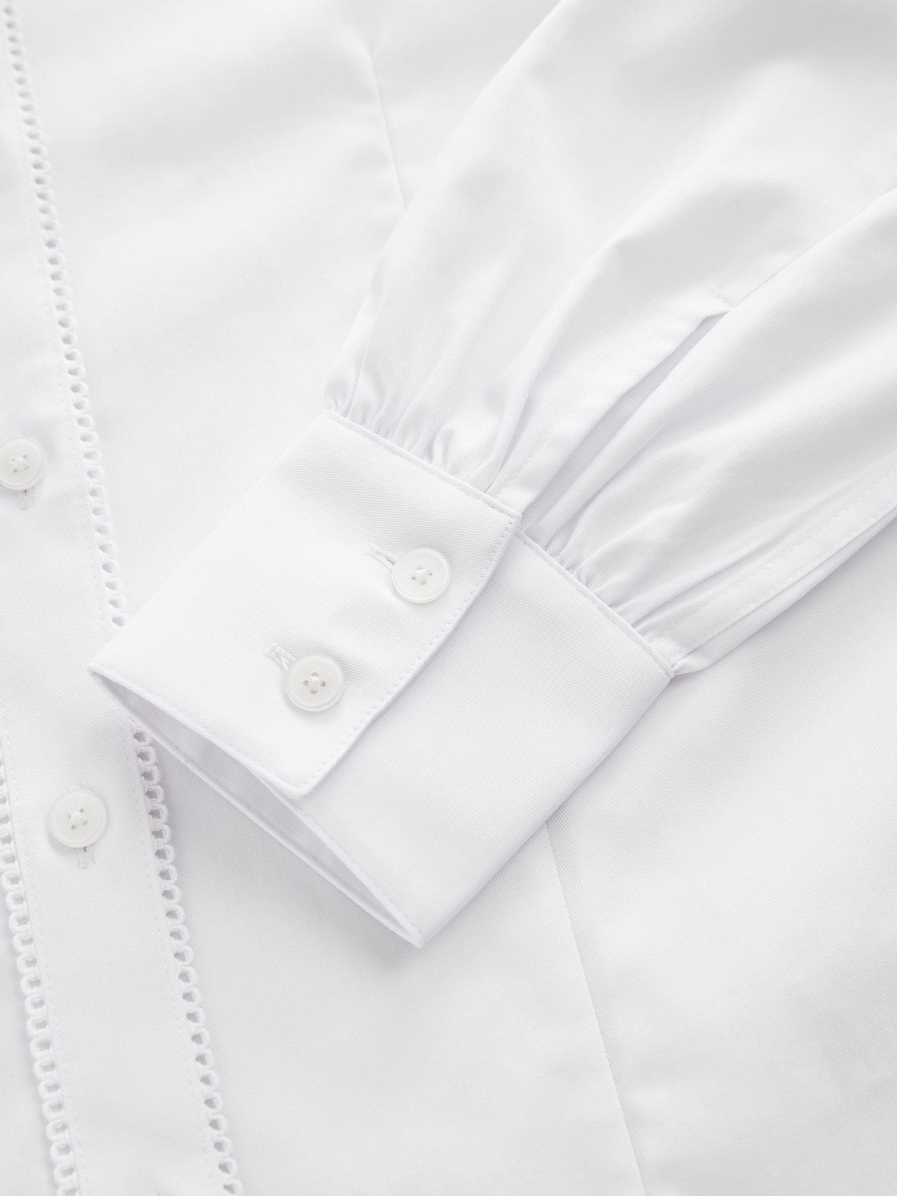 Clarks Fitted Long Sleeve School Shirt