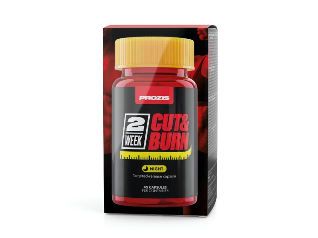 SUPLEMENTO PROZIS 2 WEEK CUT & BURN NOITE 45 CAPS