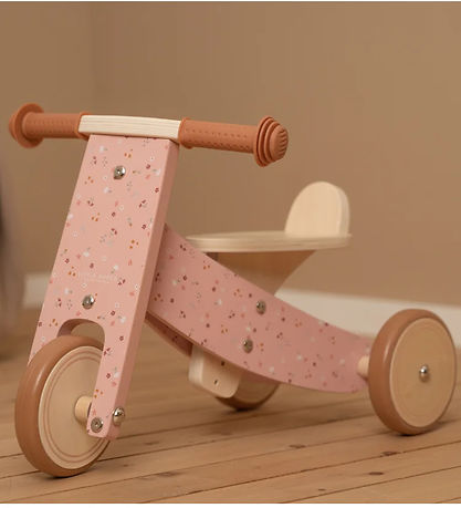 Little Dutch L?becykel - Tr? - Pink Flower