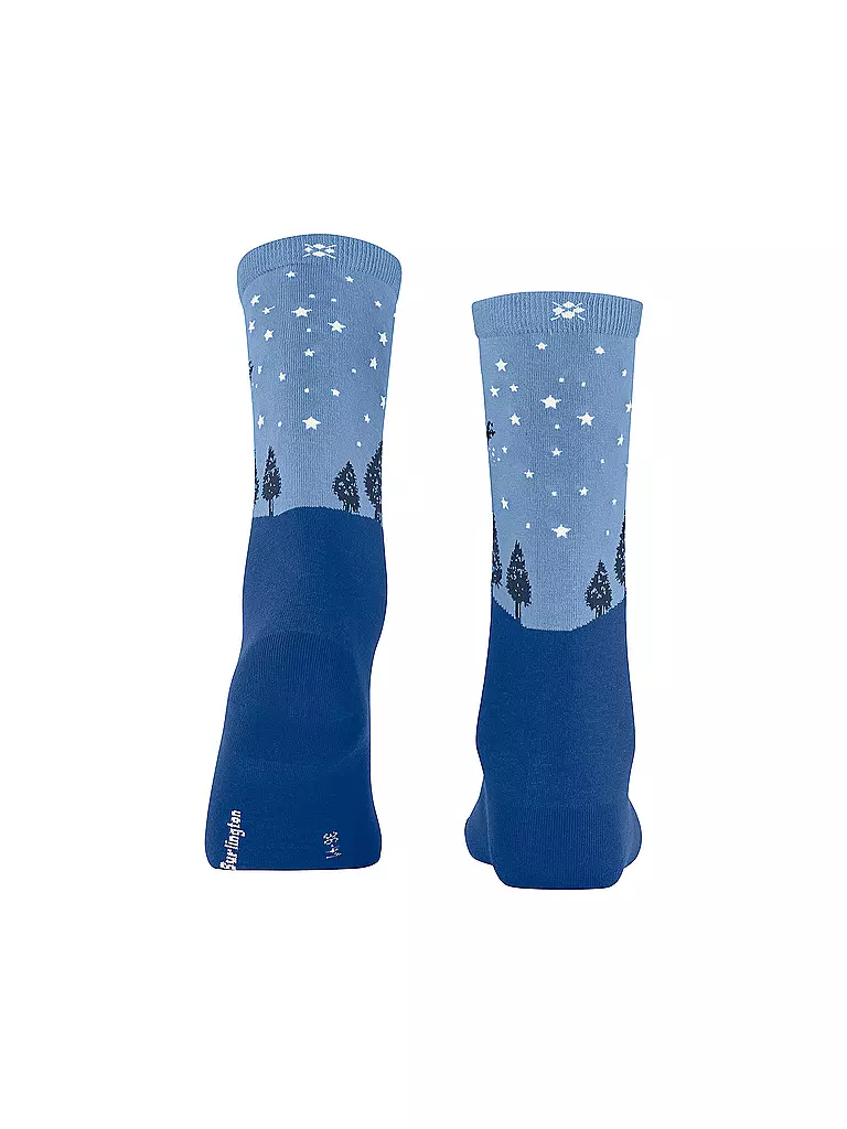 BURLINGTON Damen Socken SILENT NIGHT 36-41 yve blau