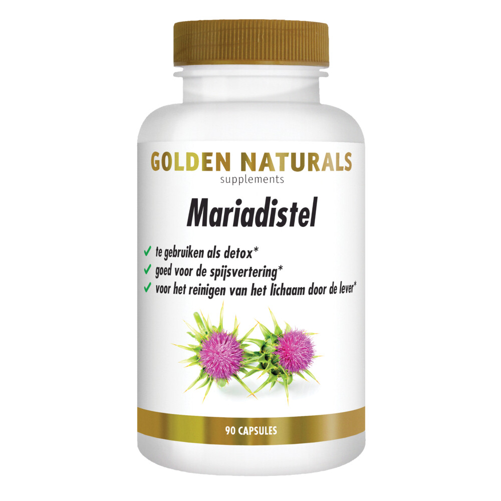 Golden Naturals Mariadistel 90 vegacapsules