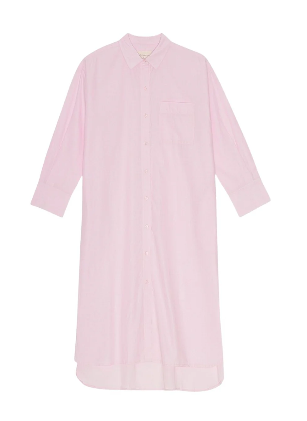 Moshi Moshi Mind  Floret chambray skjortekjole - Light Pink