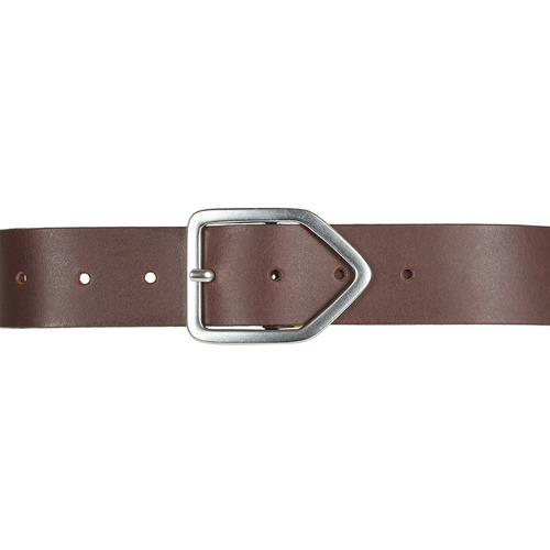 Levi's - GEOMETRIC BUCKLE BELT - Marron