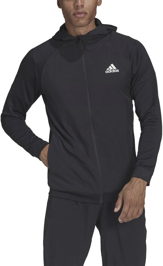adidas Training Full-Zip hættetrøje Sort