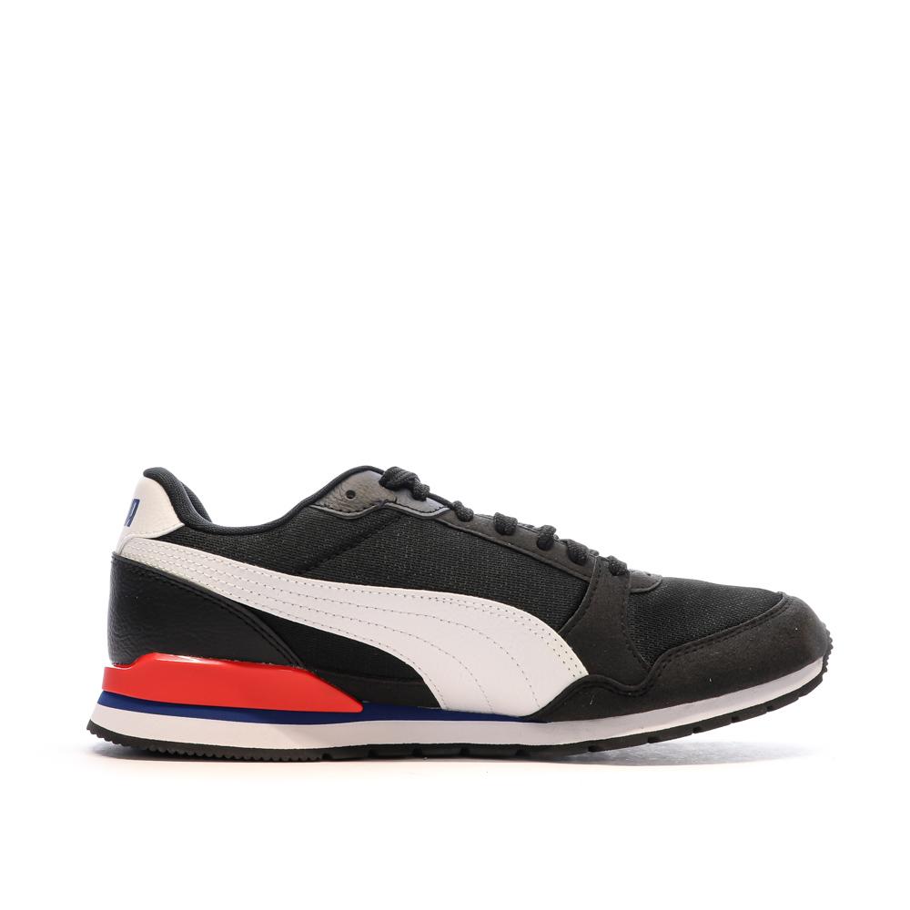 Puma Baskets Noir/Rouge Homme Puma V3 Mesh Castlerock