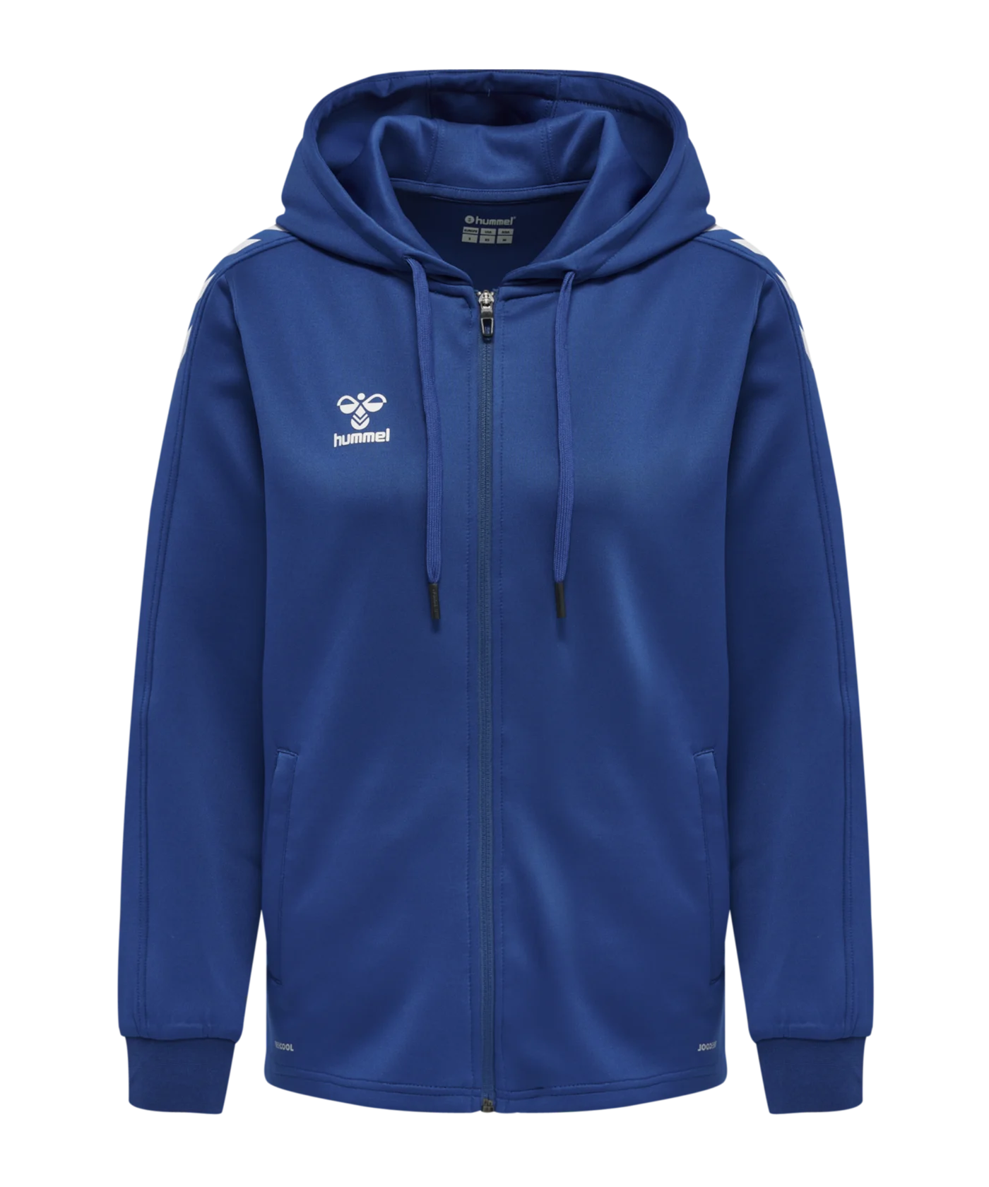 Hummel hmlCORE XK Kapuzenjacke Damen Blau F7045