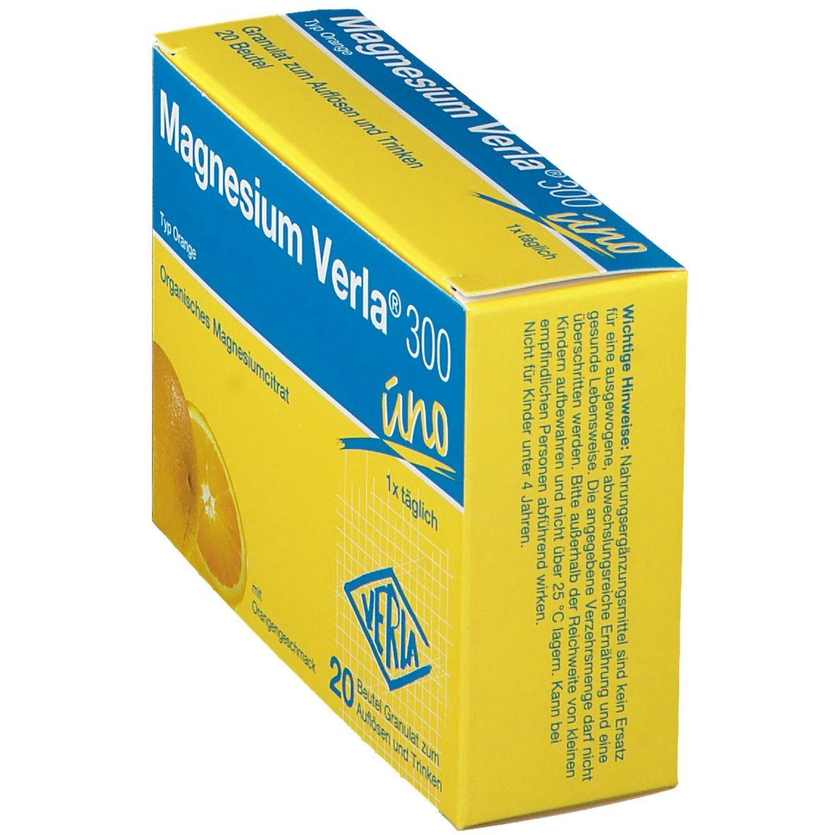 Magnesium Verla® 300 uno Orange