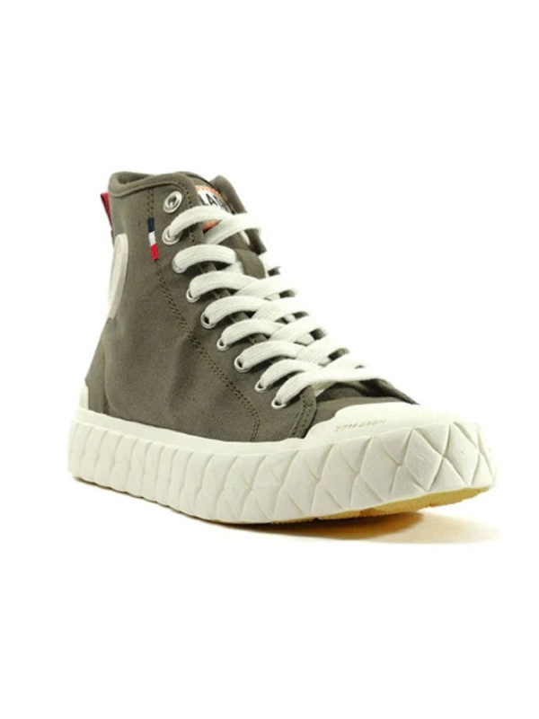PALLA ACE Canvas Mid Olive - Palladium