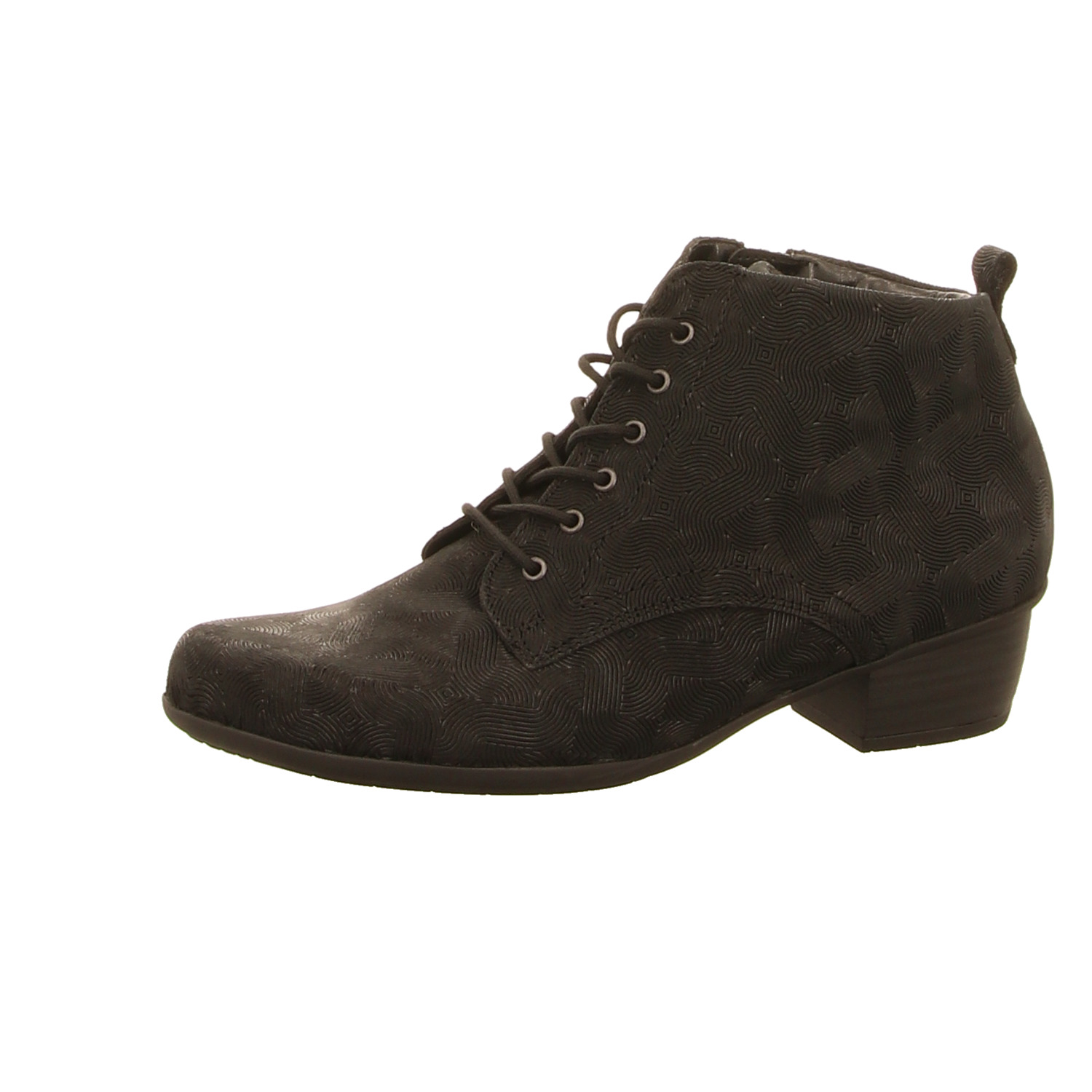 Waldläufer Stiefelette schwarz