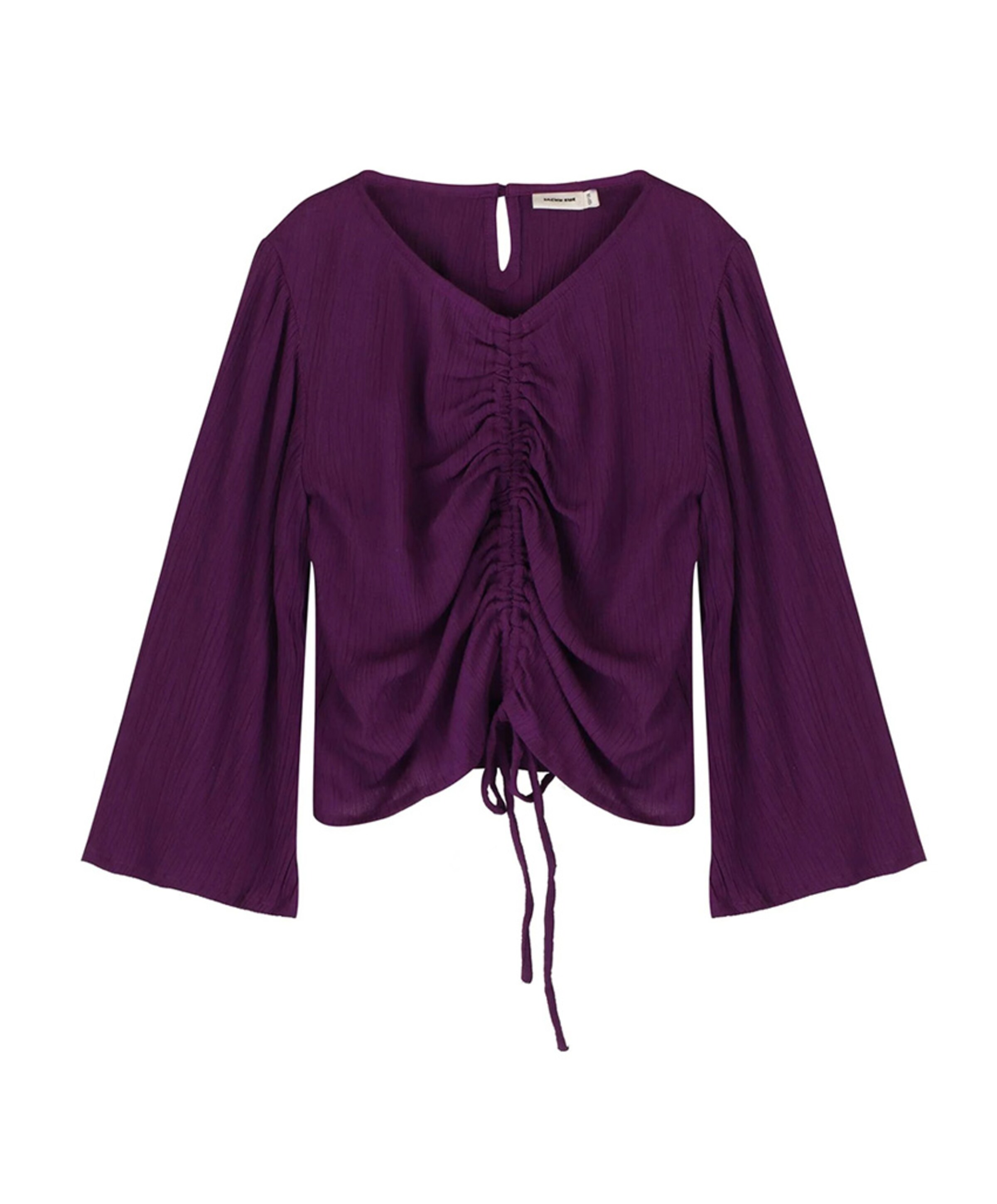 Jacky Sue Meisjes blouse lange mouw paars