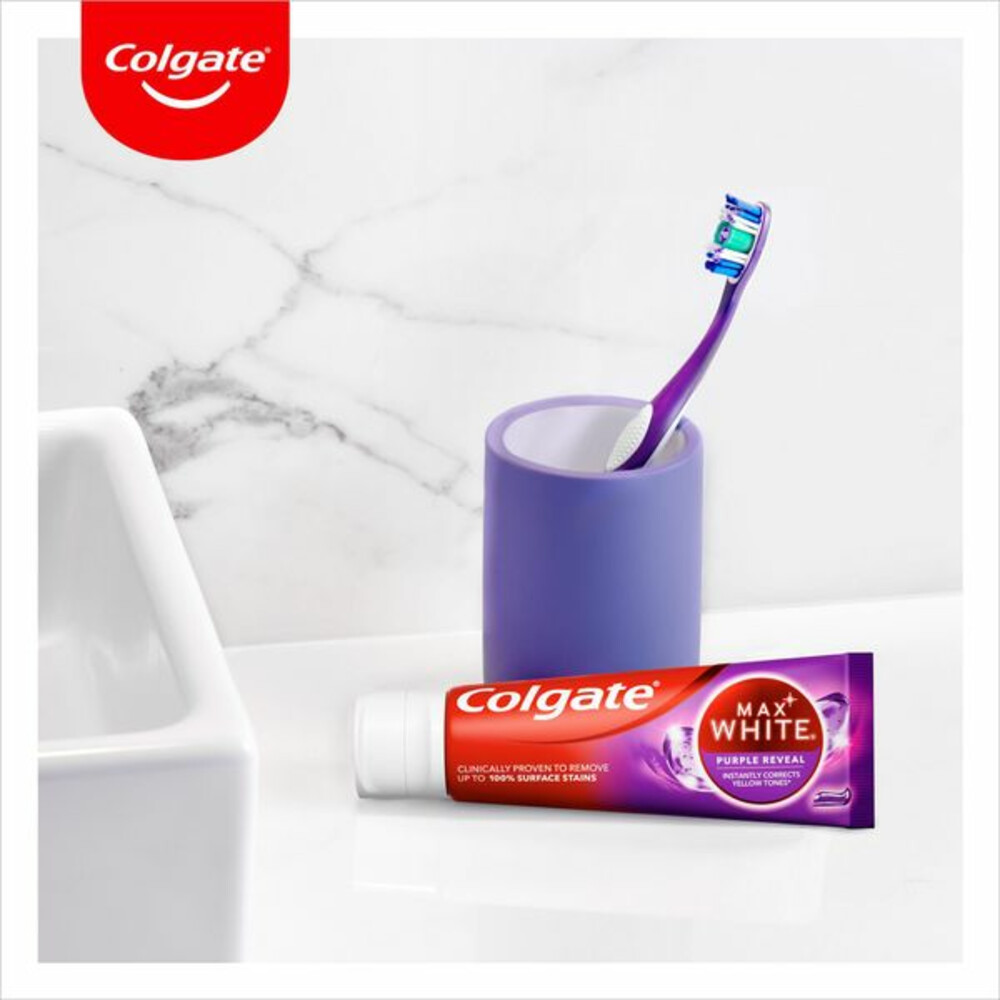 Colgate Tandpasta Max White Purple Reveal75 ml