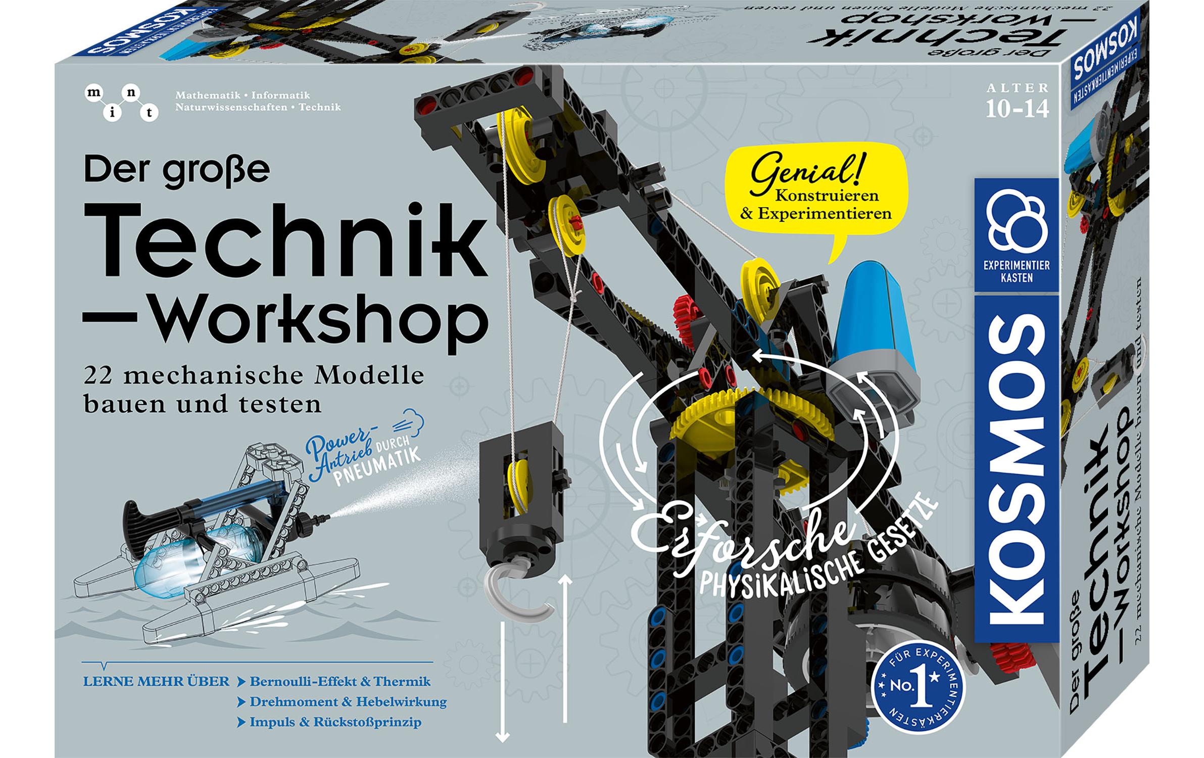 Experimentierkasten Der grosse Technik-WorkshopKonstruieren und Experimentieren