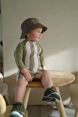 Nordbjörn Hjortnäs Bucket Lue Reversibel, Grønn