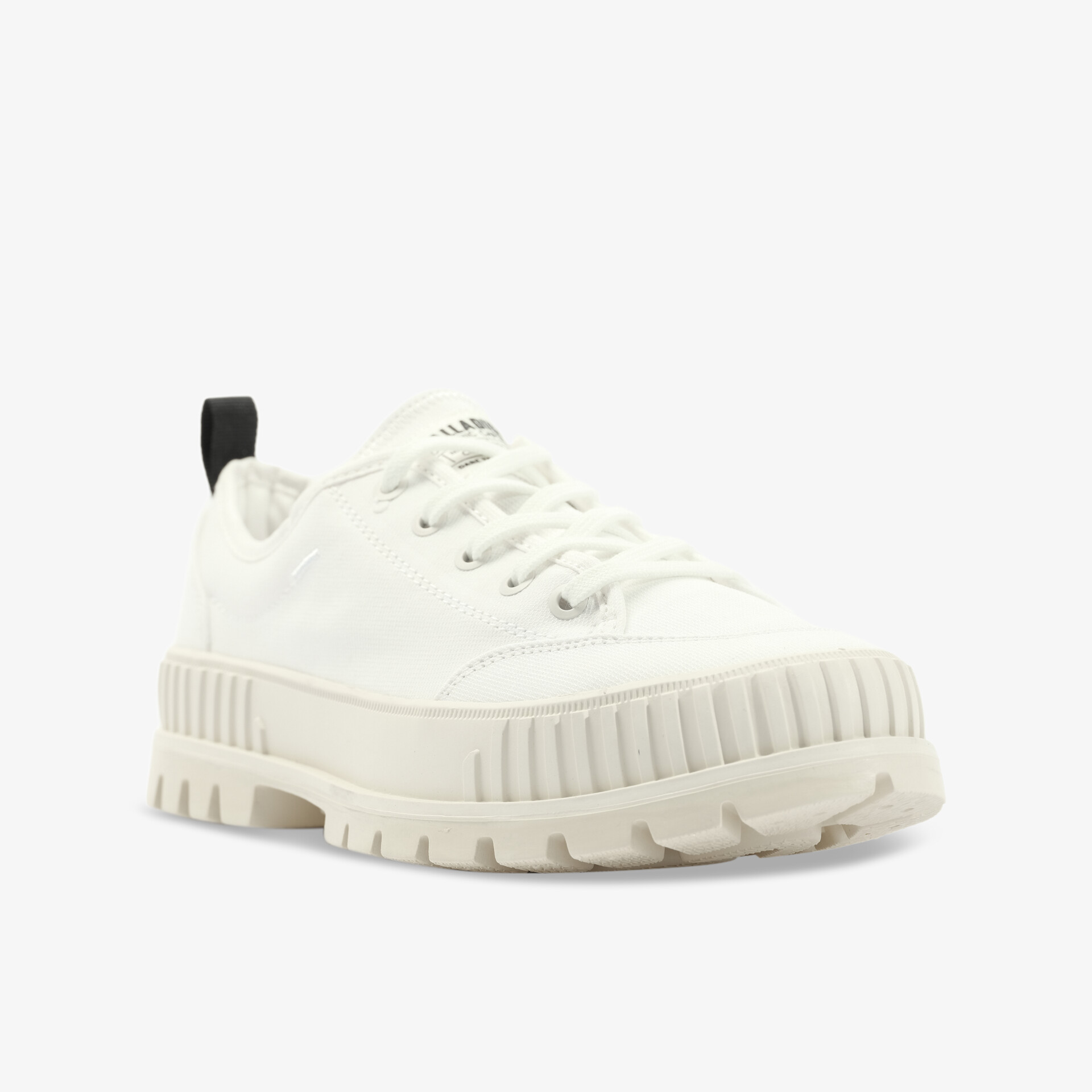 PALLADIUM PALLASHOCK LO ORG 2 STAR WHITE Damen Leinenschuhe