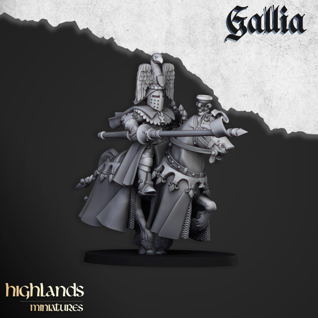 Highlands Miniatures - Gallia - Chevaliers du Graal de Gallia