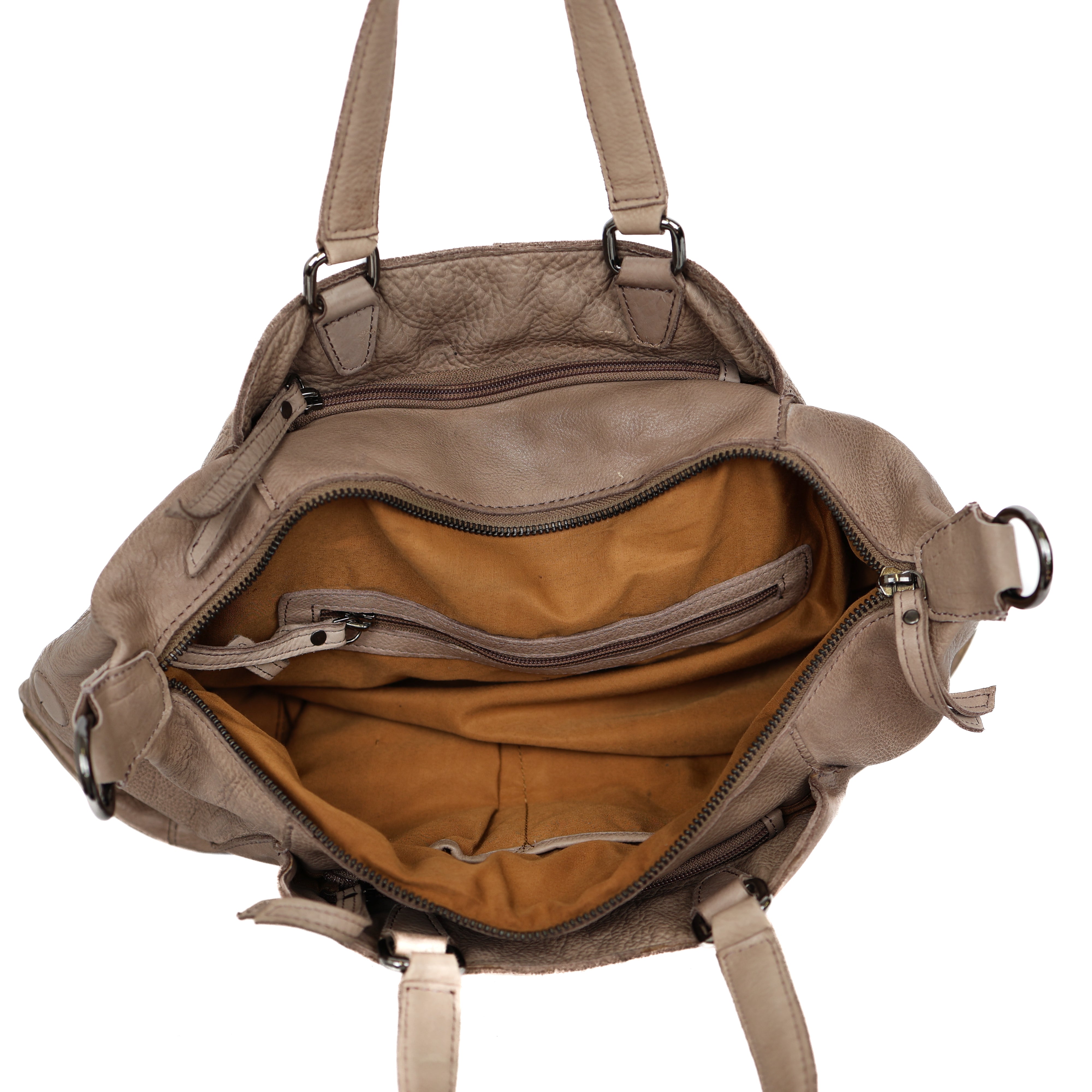 Hand-/schoudertas 'Jinte' taupe Taupe