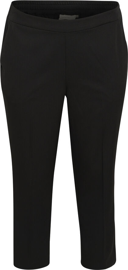 Kaffe Curve KCsakira Cropped Pants Black deep