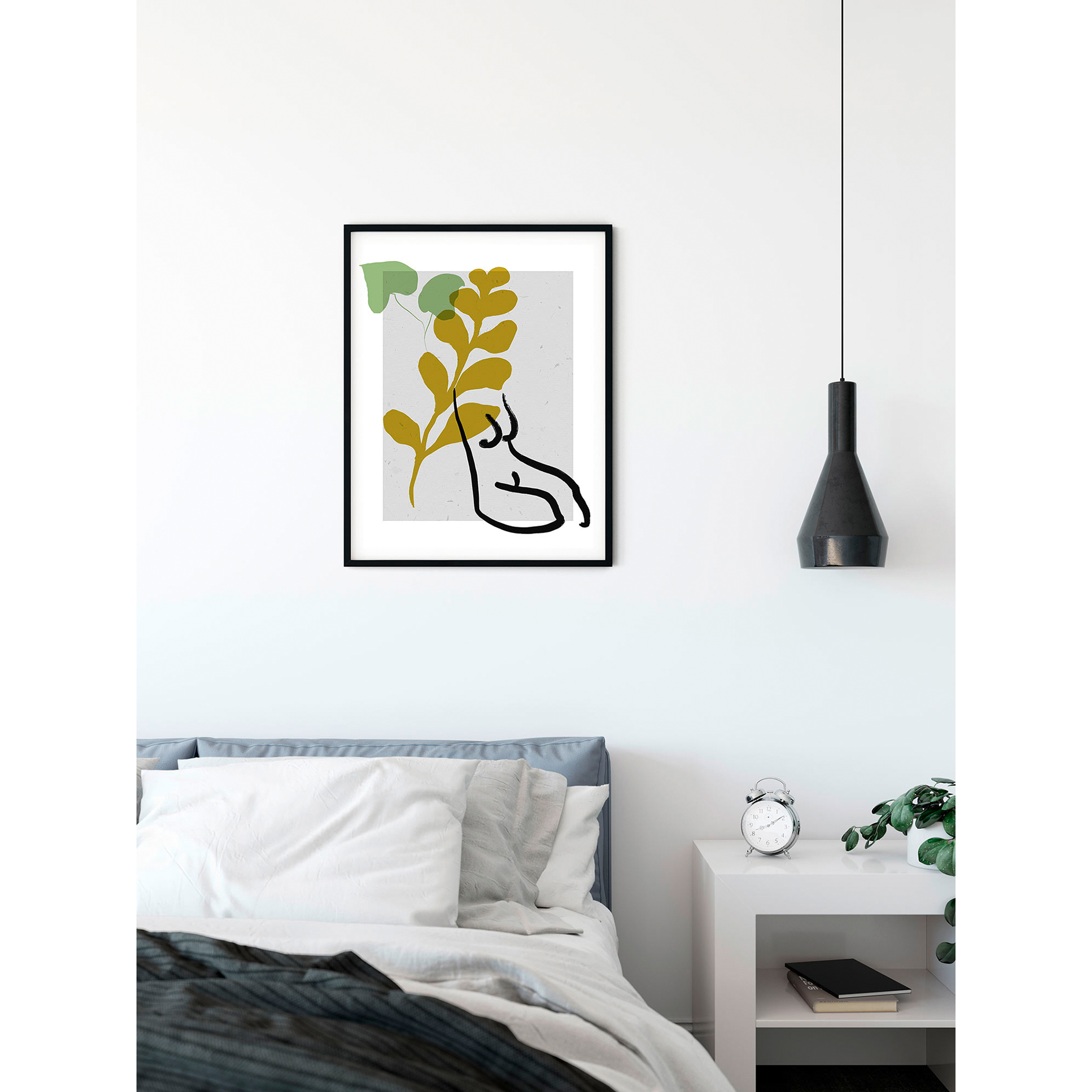 Wandbild FEMME DU PARADIS - pastell - 50x70 cm