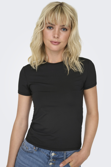 Only zwarte dames t-shirt