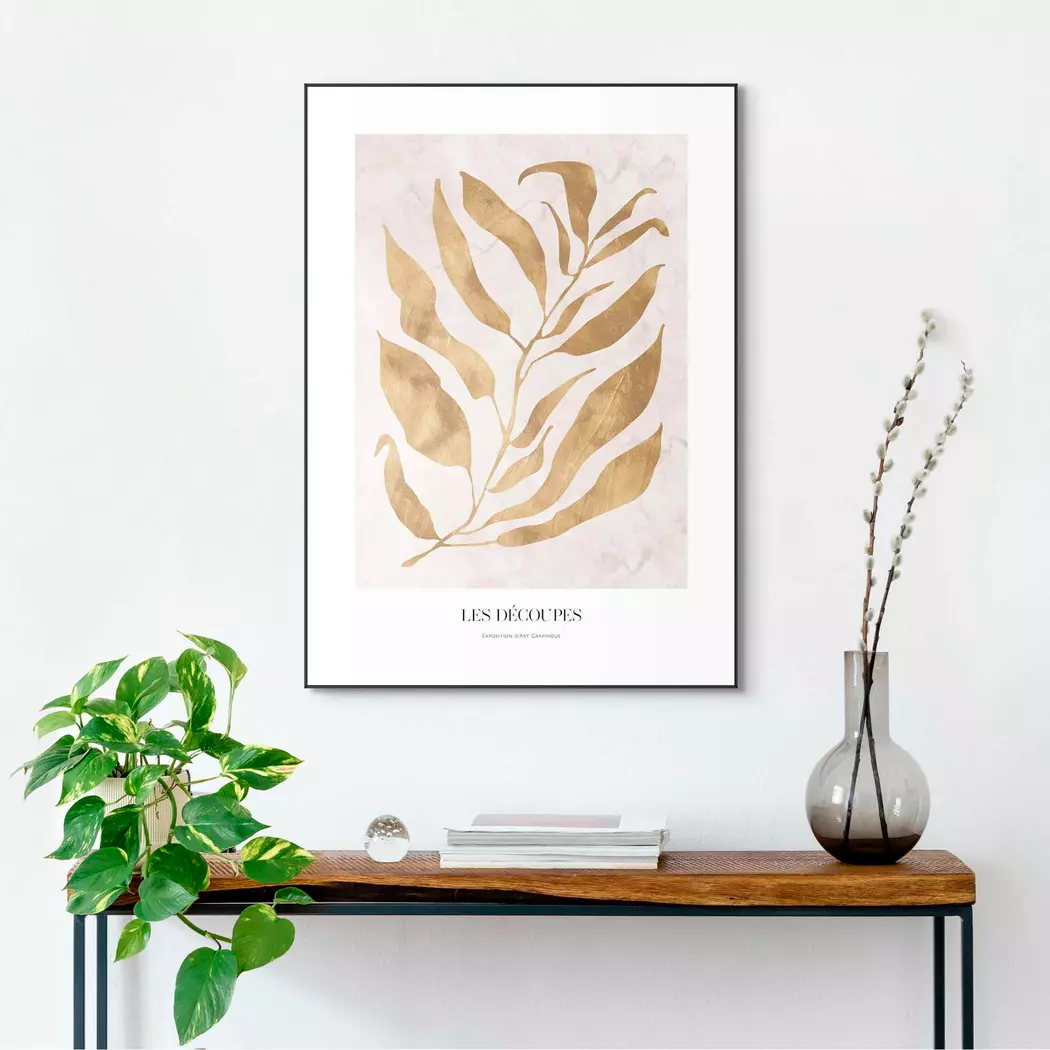 Wandbild 50 x 70 cm Golden Branch