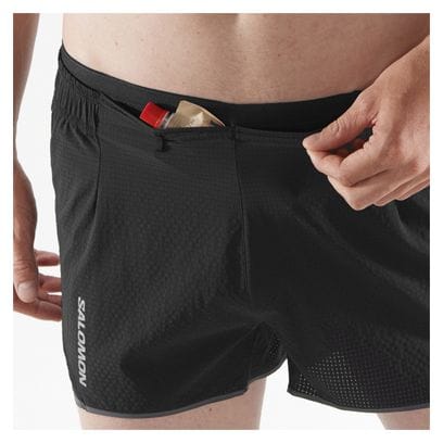 Short Salomon Sense Aero 3in Noir Homme