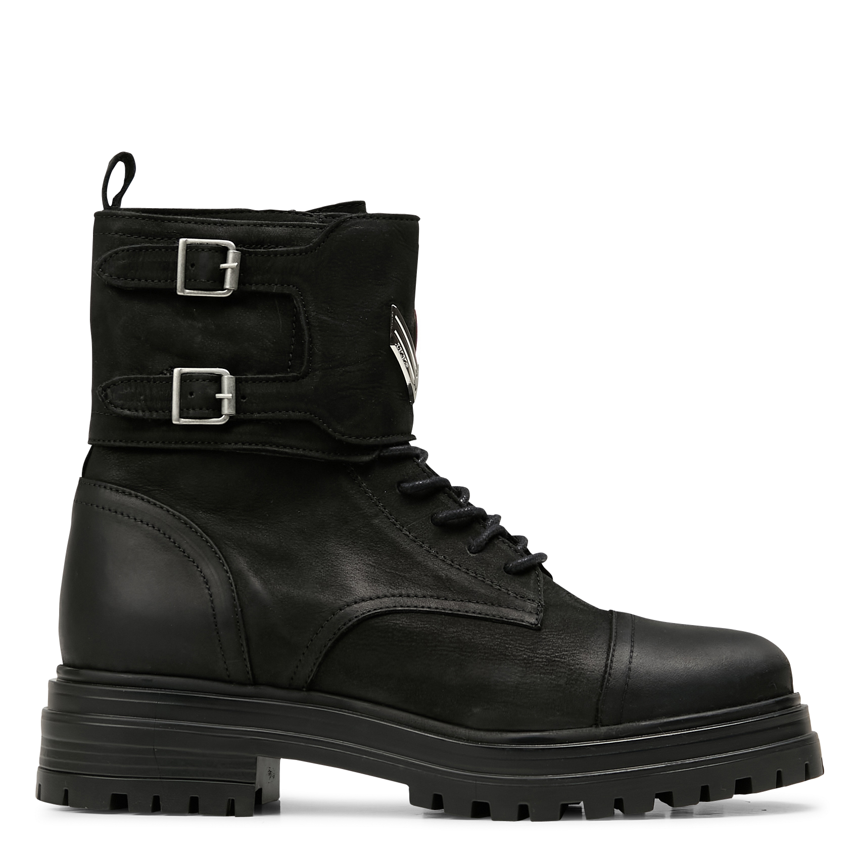 Bottines bi-matière | Noir