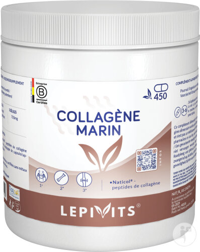 Lepivits Collagène Marin 450 Gélules