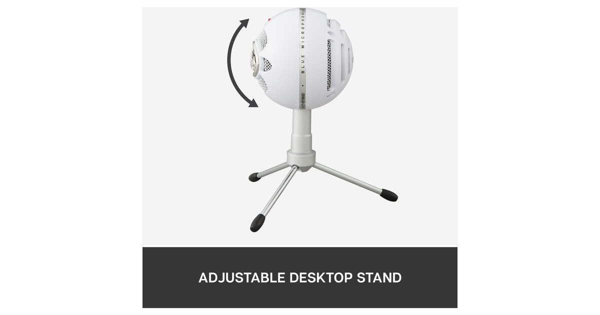 Blue MicrophonesSnowball iCE microfoon  (Wit)