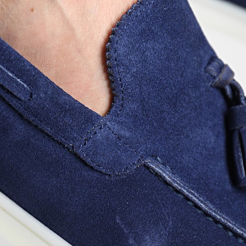 Mocassins 801 Bleu Marine