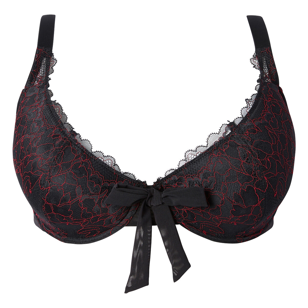 LA REDOUTE COLLECTIONS PLUS<br>Cachecol BH em kant, grote maten