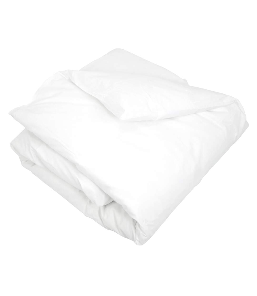 Housse de couette uni 240x260 cm pur percale PRIMO Blanc