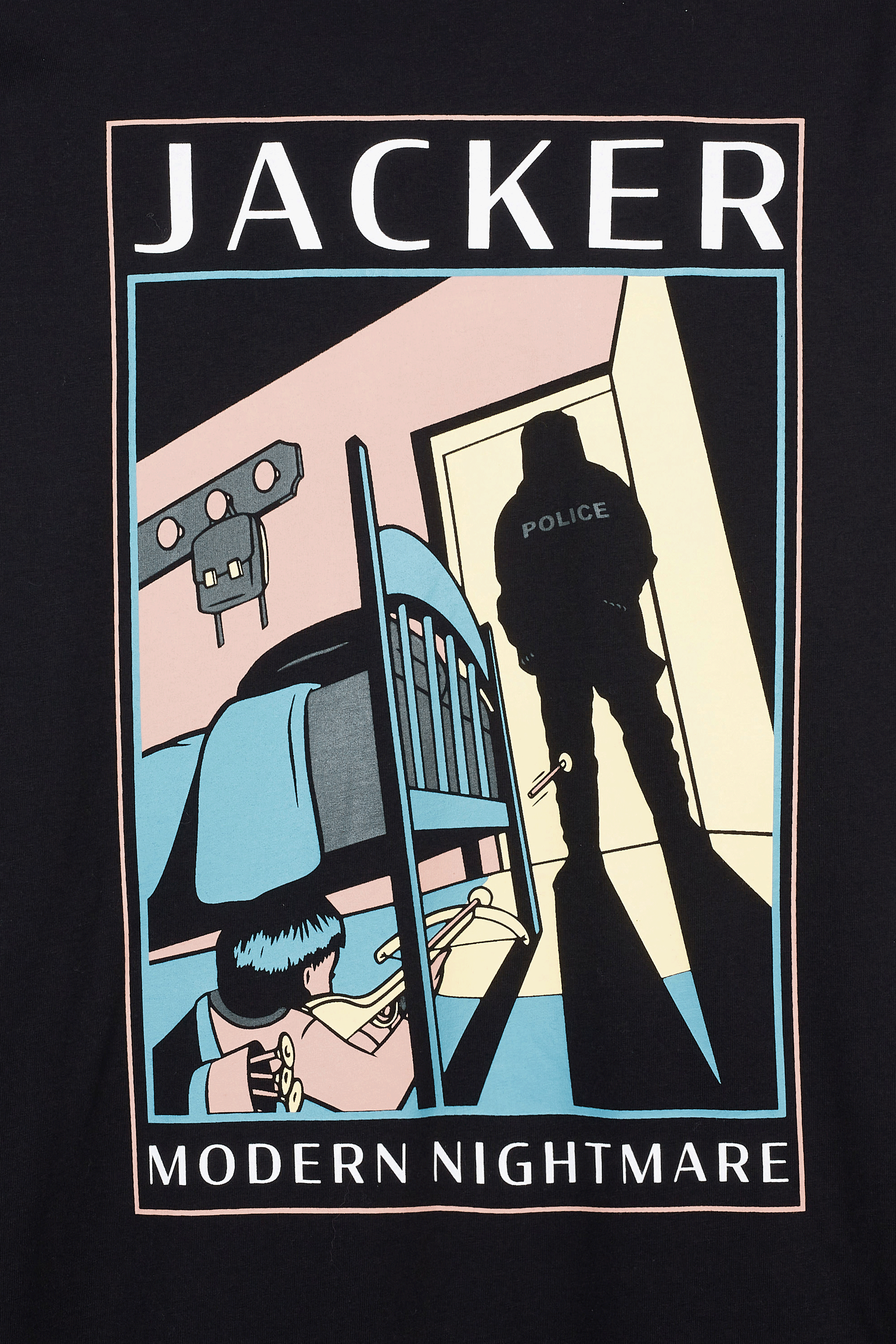 JACKER T-shirt Nightmare Noir