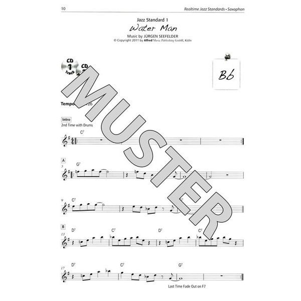 Alfred Music Publishing Realtime Jazz Standards Sax