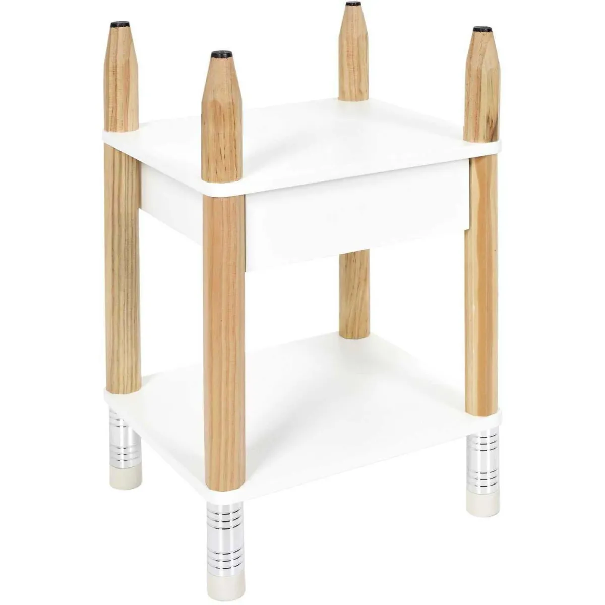The Home Deco Kids Table de Chevet Enfants Crayon
