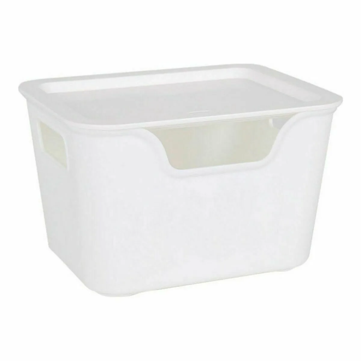BigBuy Home Boîte de rangement Bella - Anthracite