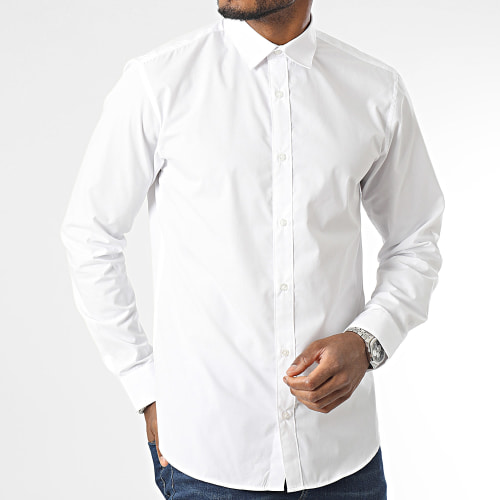 Chemise Manches Longues Victor Blanc