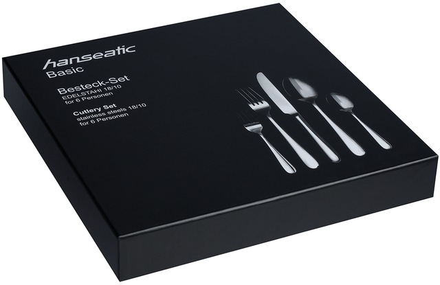 Hanseatic Besteck-Set »BASIC« modischer Klassiker