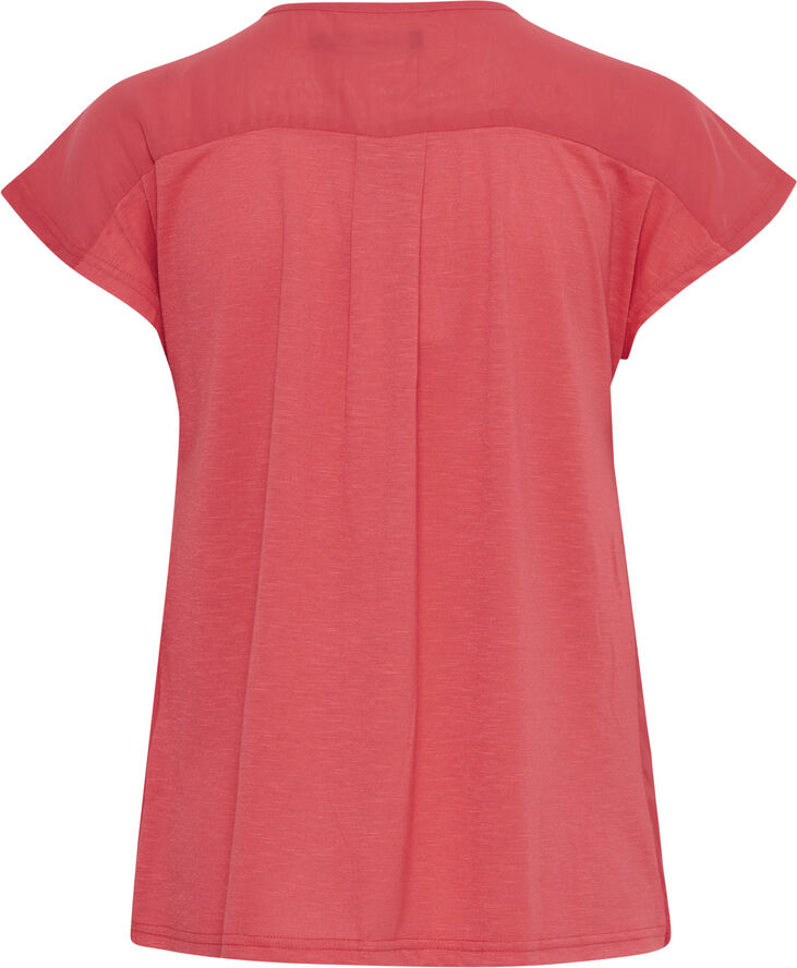 Fransa Zawov 2 Blouse Geranium