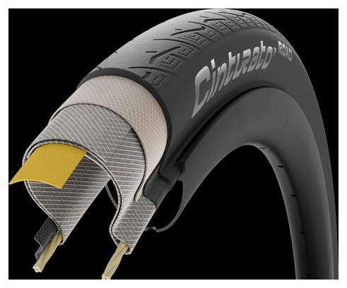 Pneu Route Pirelli Cinturato Road 700 mm Noir