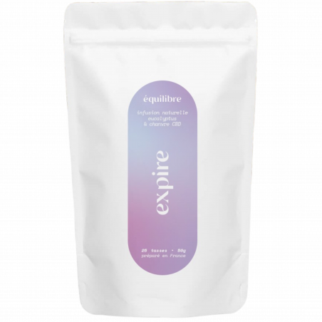 Equilibre Expire, Tisane CBD Bio Eucalyptus