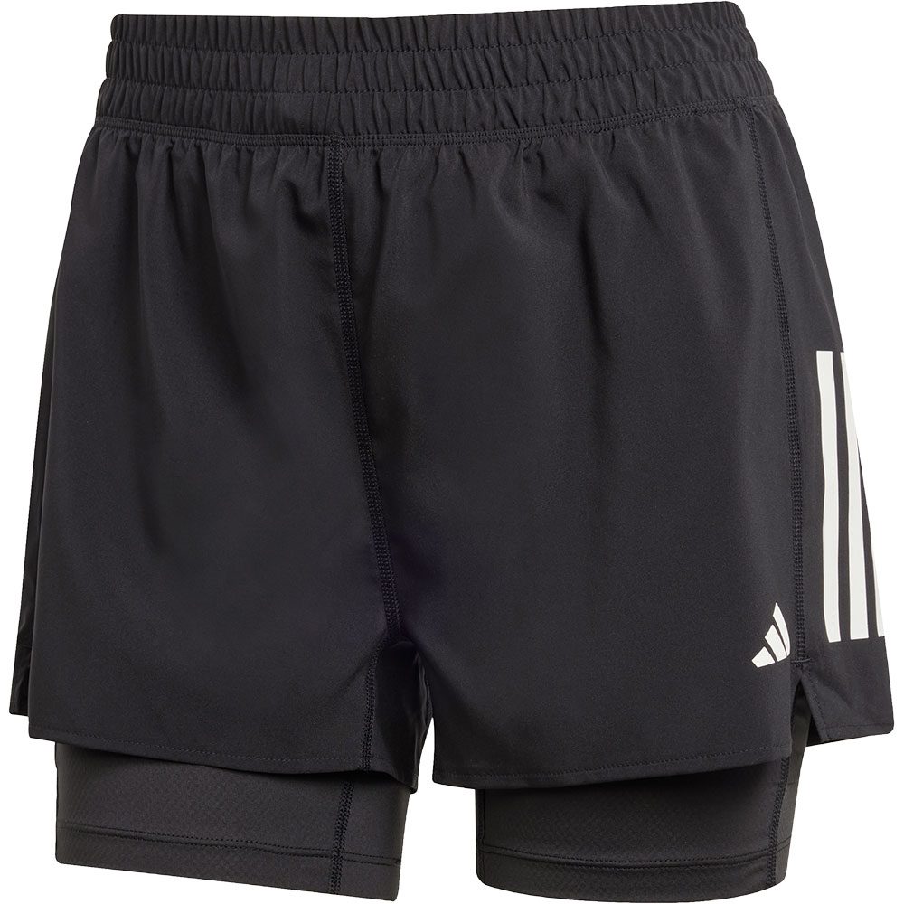 adidas Own the Run Climacool 2-in-1 Shorts Damen black