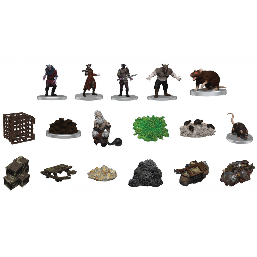 D&D Icons of the Realms - Adventure in a Box - Wererat Den