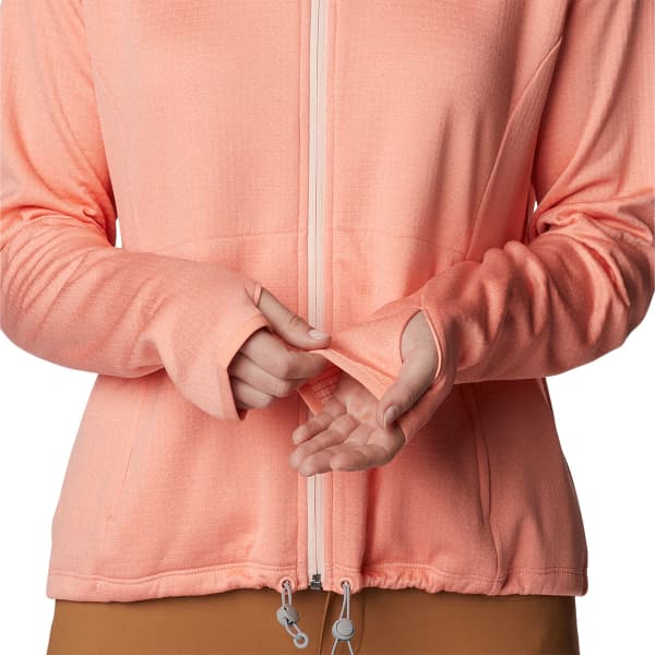 Veste polaire randonnée COLUMBIA BOUNDLESS TREK™ GRID FLEECE SUMMER PEACH HEATHER/PEACH BLOSSOM