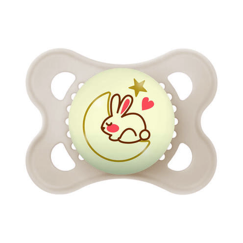 Lot de 2 sucettes Original 2-6 mois Planet Love Night - Coloris aléatoire - MAM