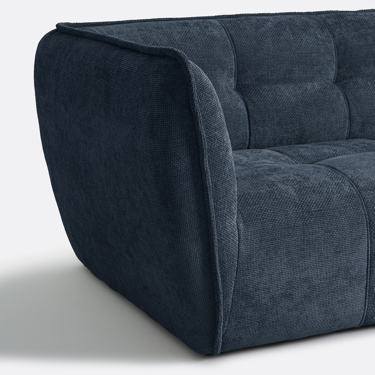 LA REDOUTE INTERIEURS<br>Sofá de 3 ou 4 lugares em chenille cruzado, SIMONE