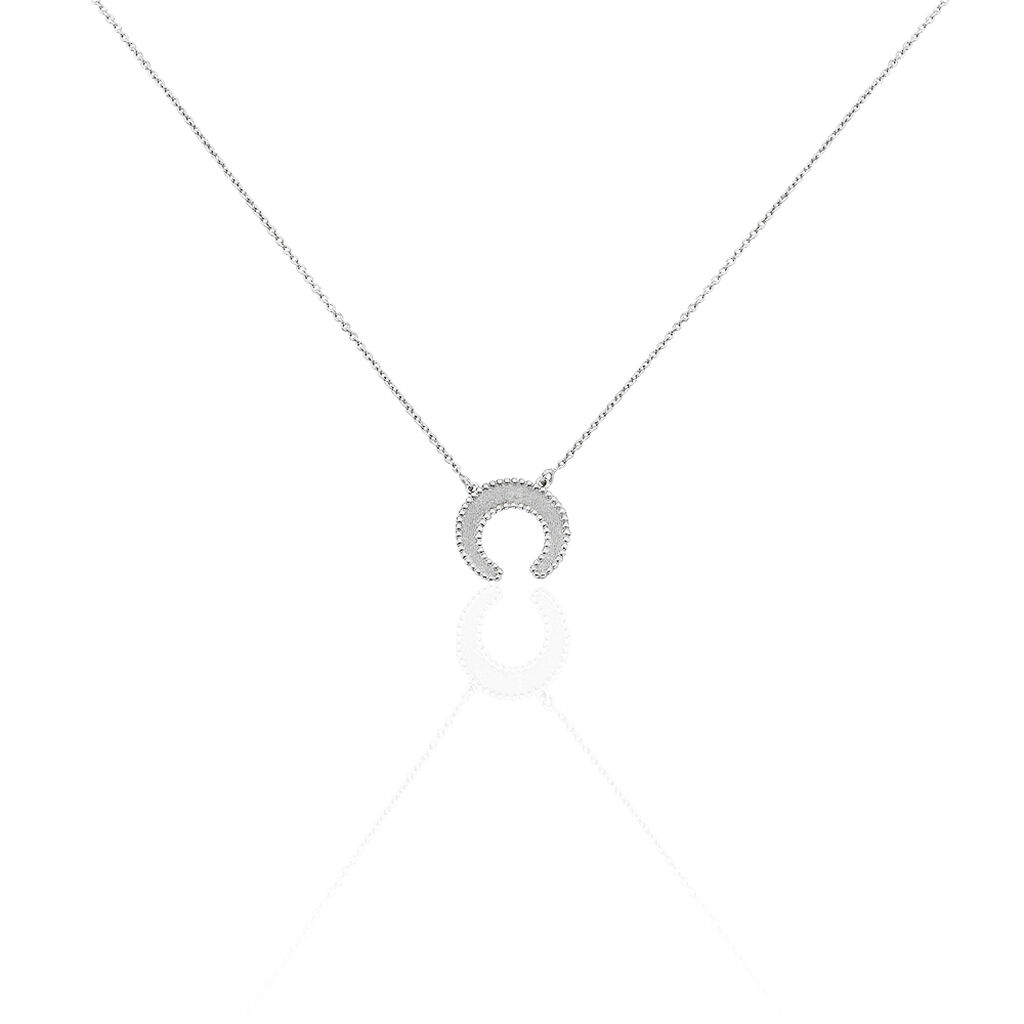 Collier Vaea Argent Blanc